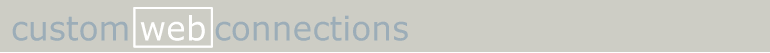 custom web connections